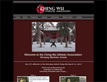 Tablet Screenshot of chingwu.org